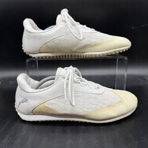 PUMA Summer Cat Spikeless Golf Shoes Womens 7 White Knit Lightweight Sneakers